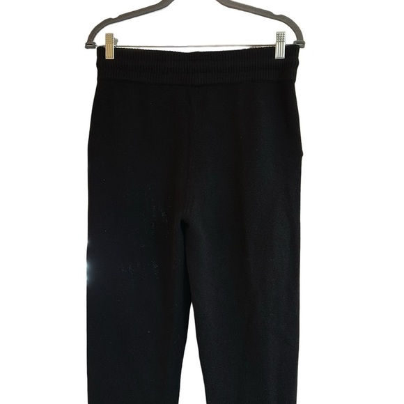 Anine Bing 100% Cashmere Black Angie Lounge Joggers Size Small - Picture 10 of 12